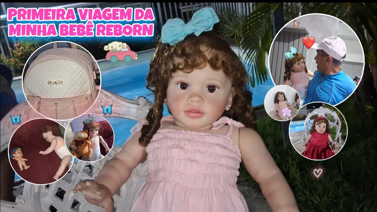 VAMOS VIAJAR COM MINHA BEBÊ REBORN SAFIRA!    Sabrina reborn 