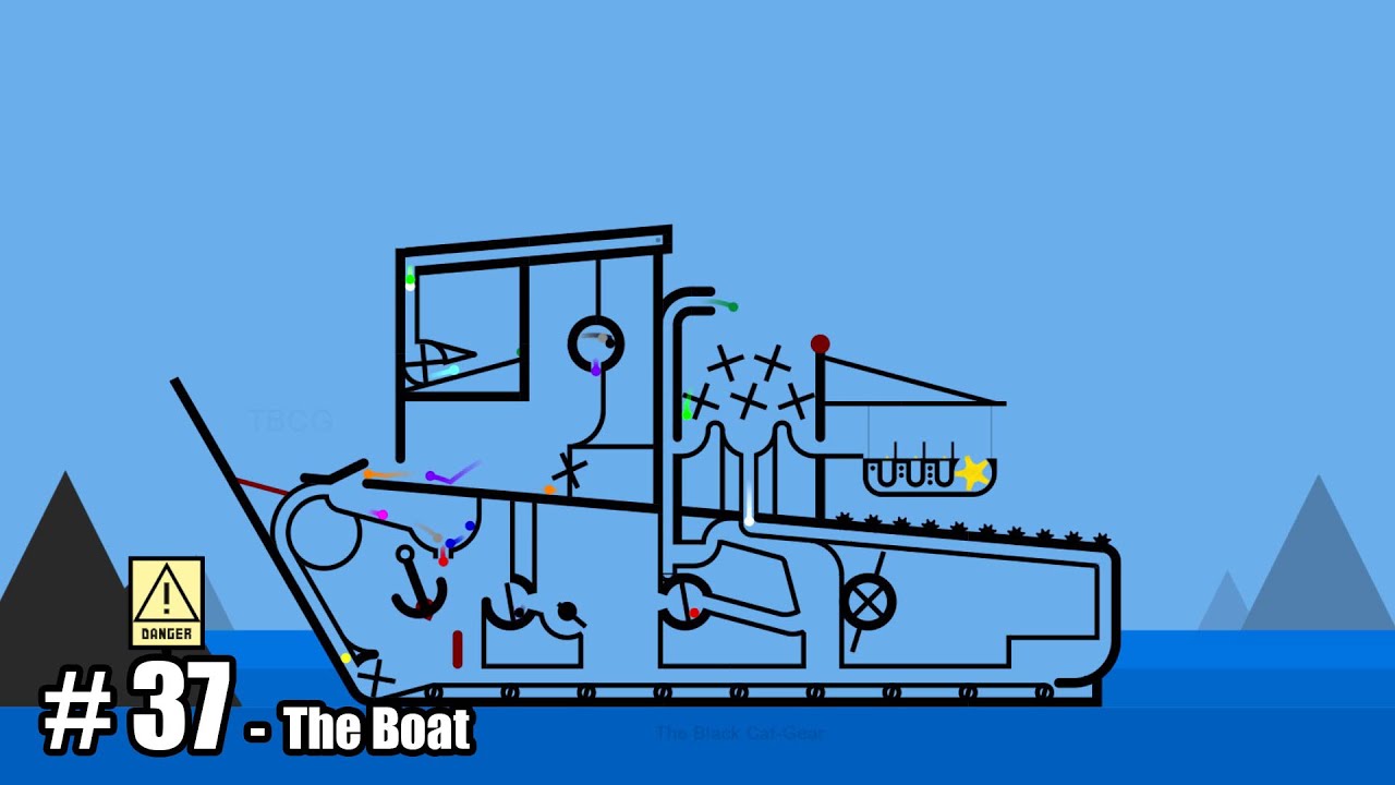 The Boat - Algodoo Marble Race