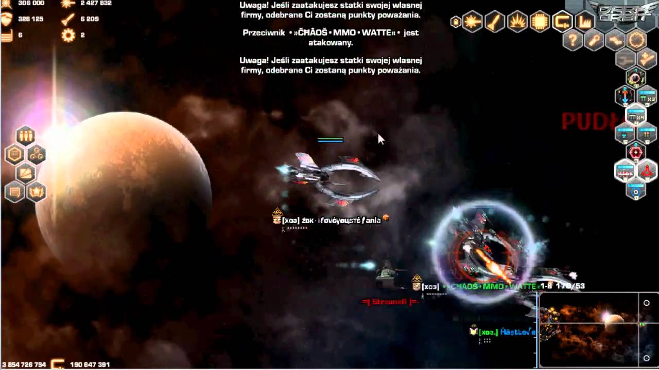 DarkOrbit 1 on 1 And Clan War by zebek911