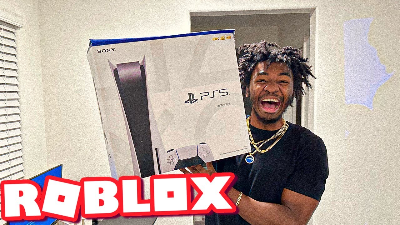 Playing Roblox On PS5 With My Friend