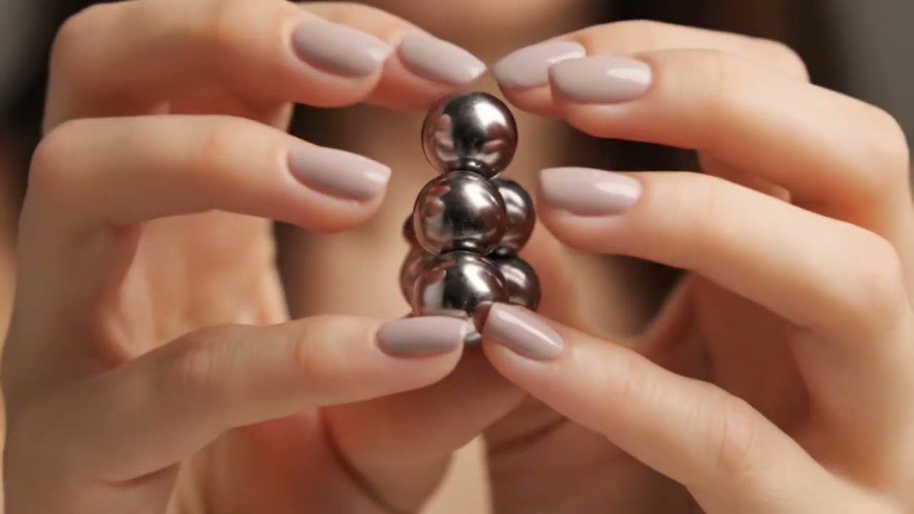 Magnetic Ball Roll ASMR