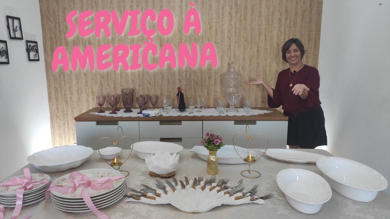 Serviço à Americana | O que é e como montar a mesa