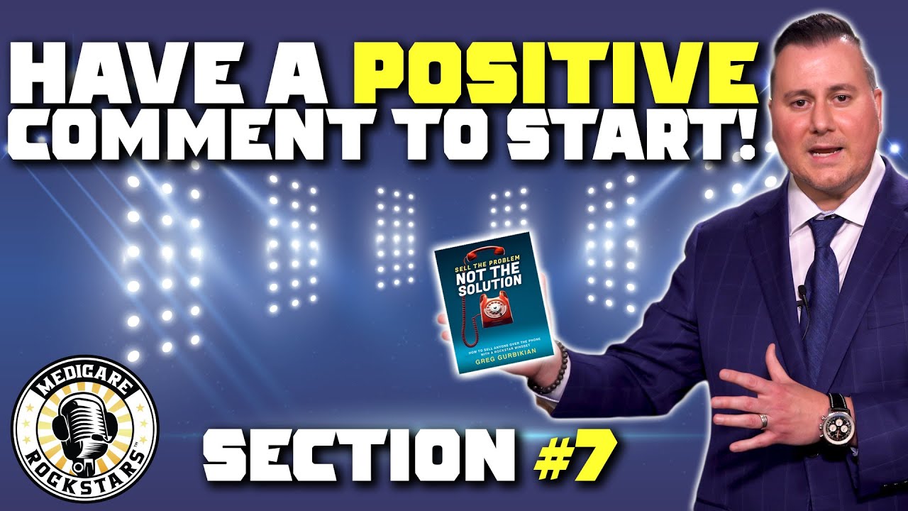 How To Sell Over The Phone - Have A Positive Comment To Start Your Insurance Sales Presentation!