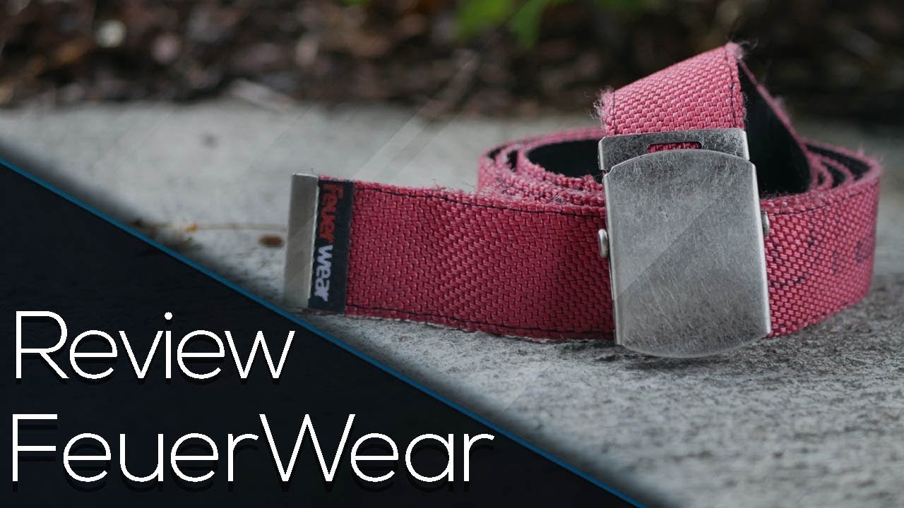 FeuerWear G&uuml;rtel - Unboxing