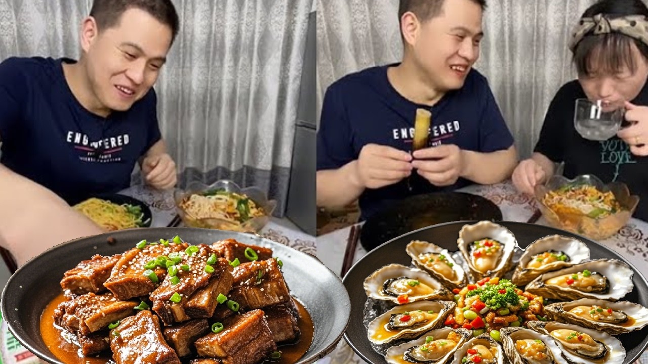 Prank on my husband -My husband makes me jealous because I eat snail noodles. This is too much.