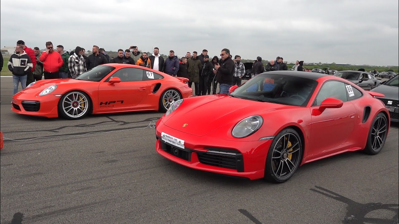 850HP Porsche 992 Turbo S PP Performance vs 750HP Porsche 991.2 Turbo S HPT