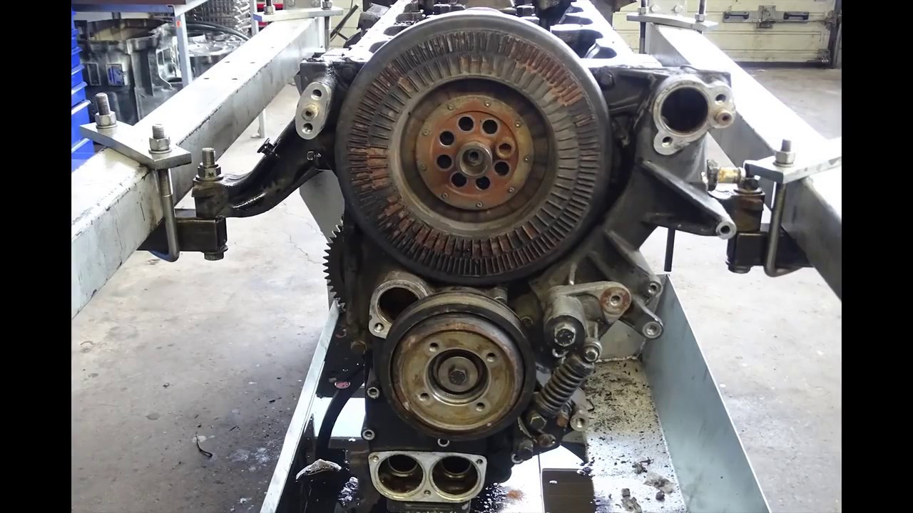 Motor MAN TGA TGX D 2866 Reparatur