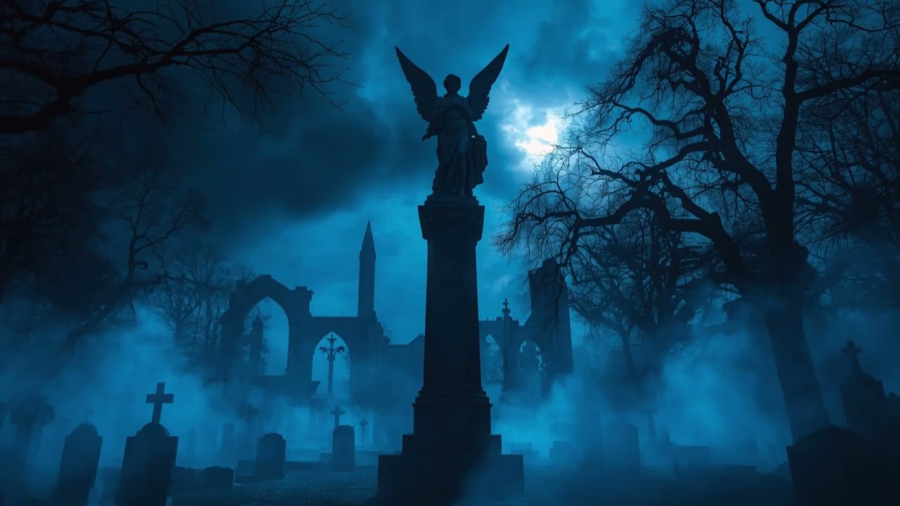 Dark Gothic Sacred Music | Echoes of a Silent Sanctuary – Deep Blue Ambient