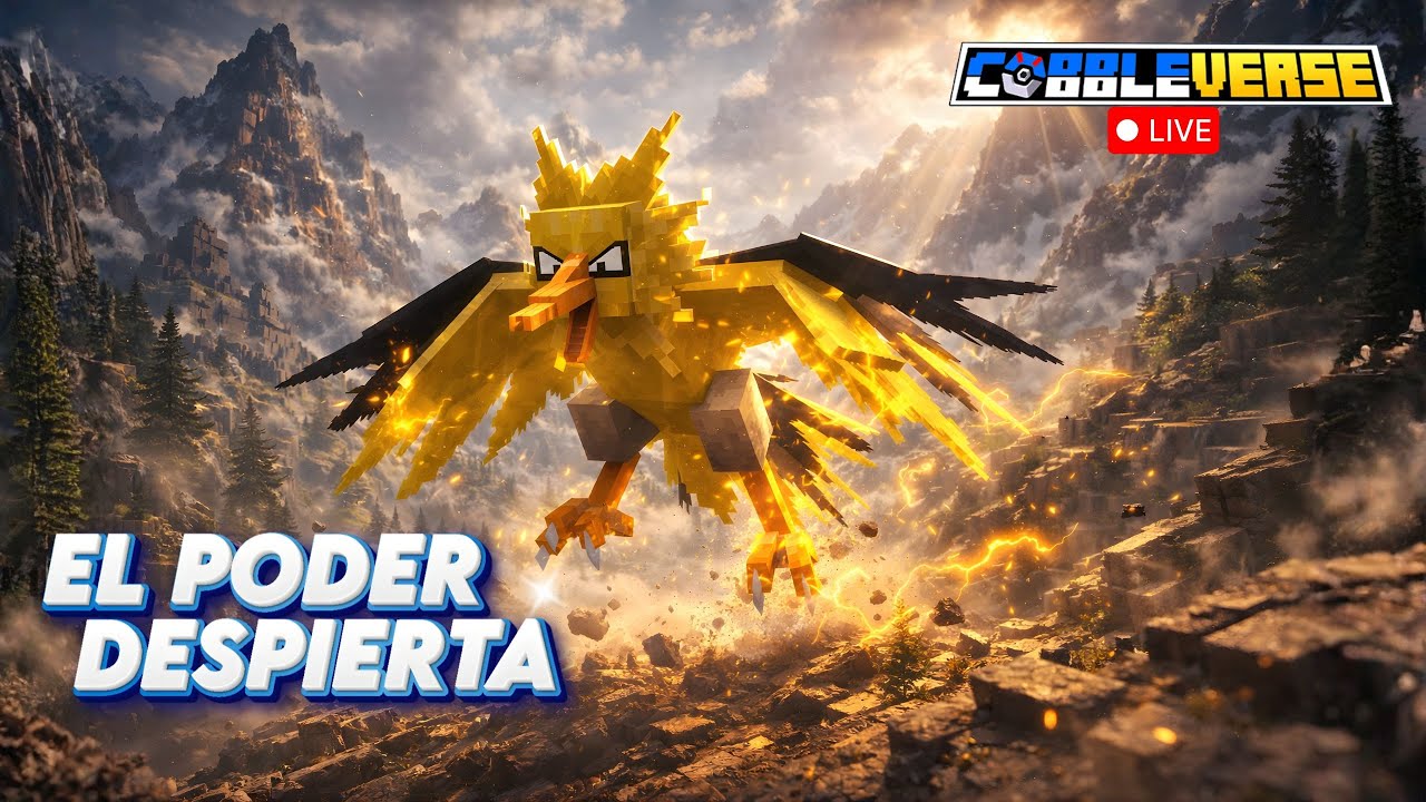 🏔️Cobbleverse &ndash; El poder el&eacute;ctrico despierta | Zapdos en Cobblemon