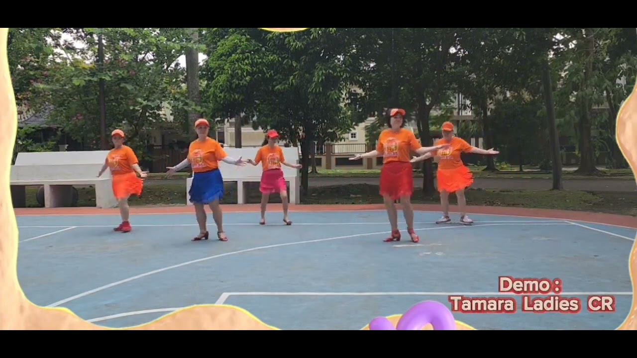 It's Raining line dance#Choreo Caecilia M.Fatruan