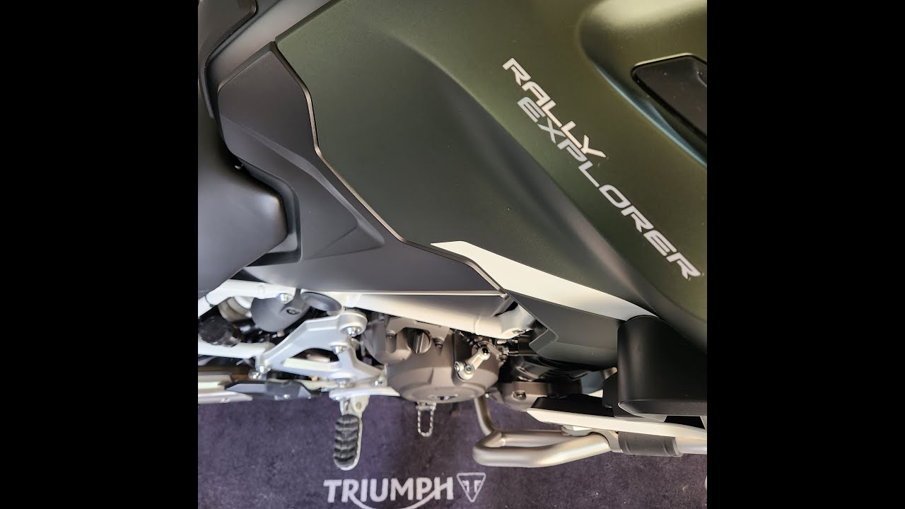 2023 Tiger 1200 Rally Explorer - Givi Tool Box Install