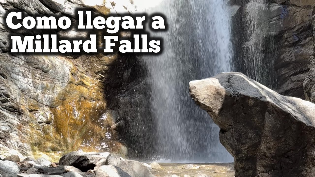 Como llegar paso a paso a las Cascadas Millard Falls en Altadena California