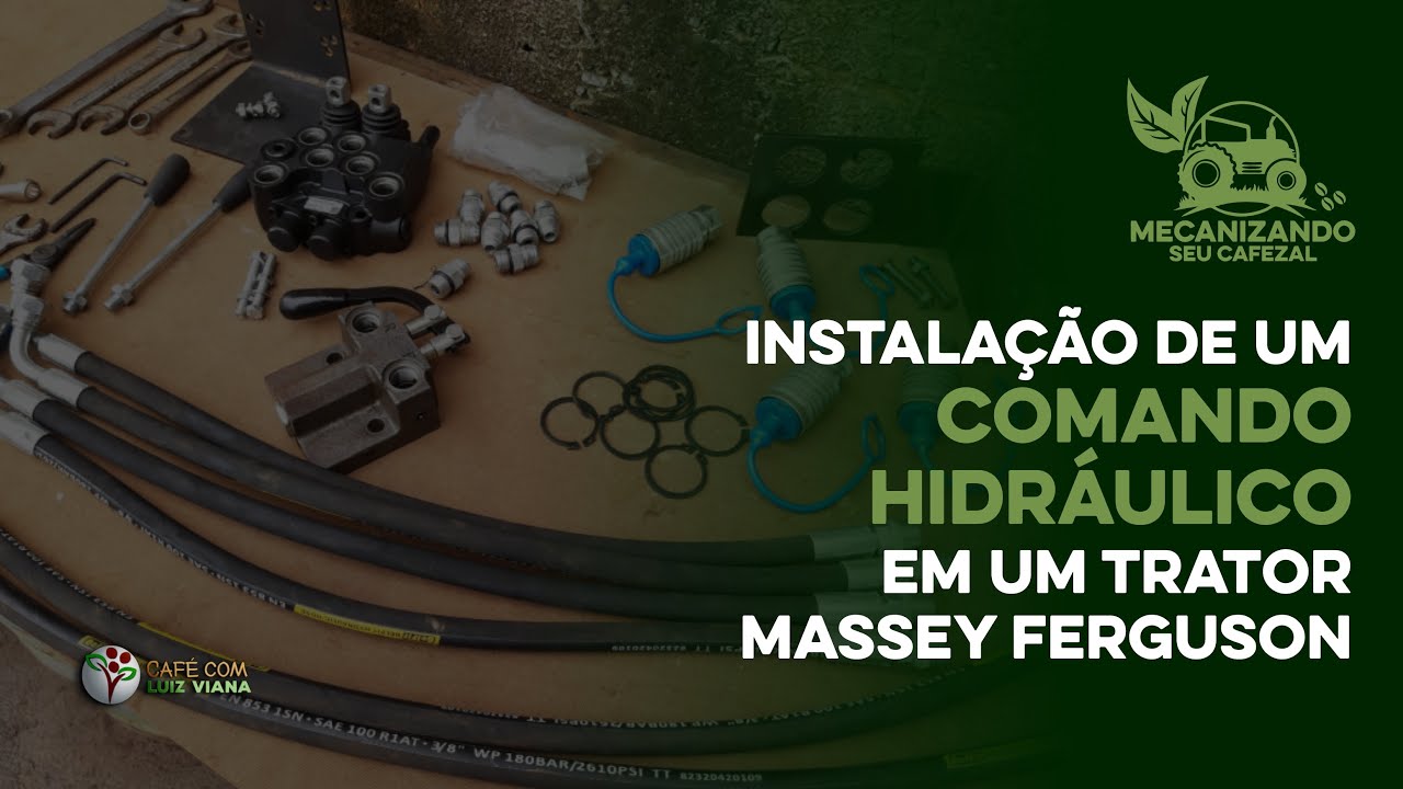 Instalação de um Comando Hidráulico em um Trator Massey Ferguson