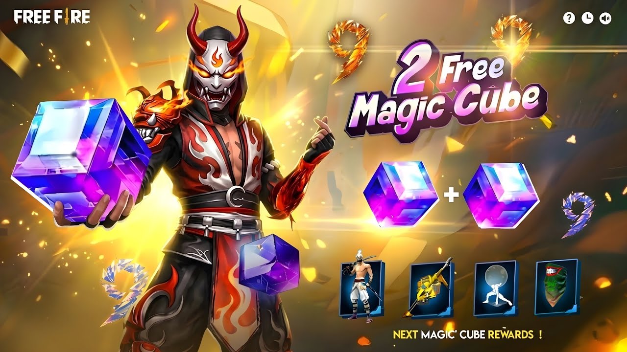 9th Anniversary Free Magic Cube 🤯🥳| free fire new event | ff new event | new event free fire