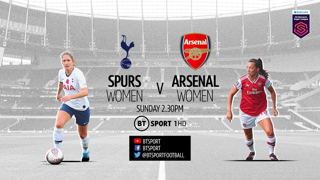 Live stream: Tottenham Women vs Arsenal Women | FA Women's Super League