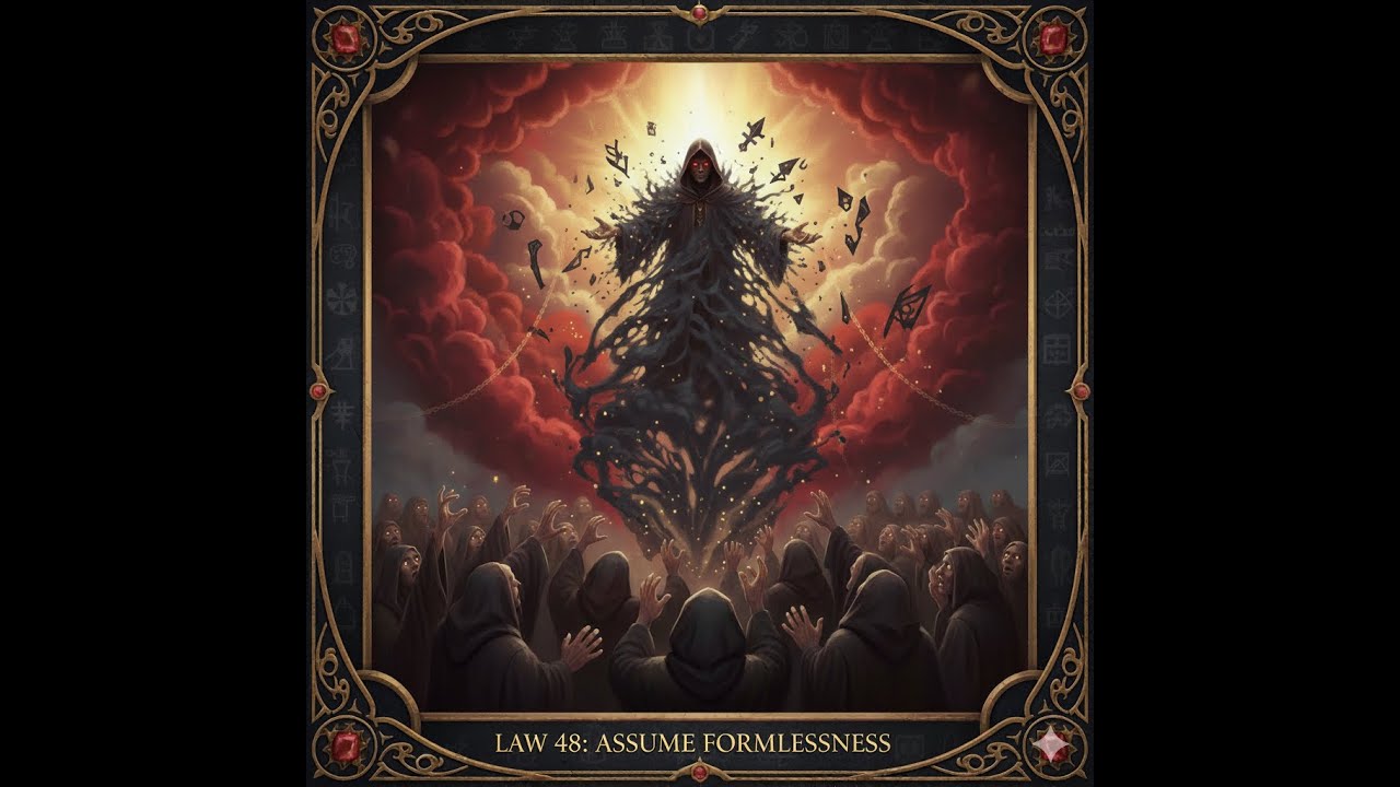 Law 48 — Become Formless: Adaptation Is the Final Power | SlideWisdom
