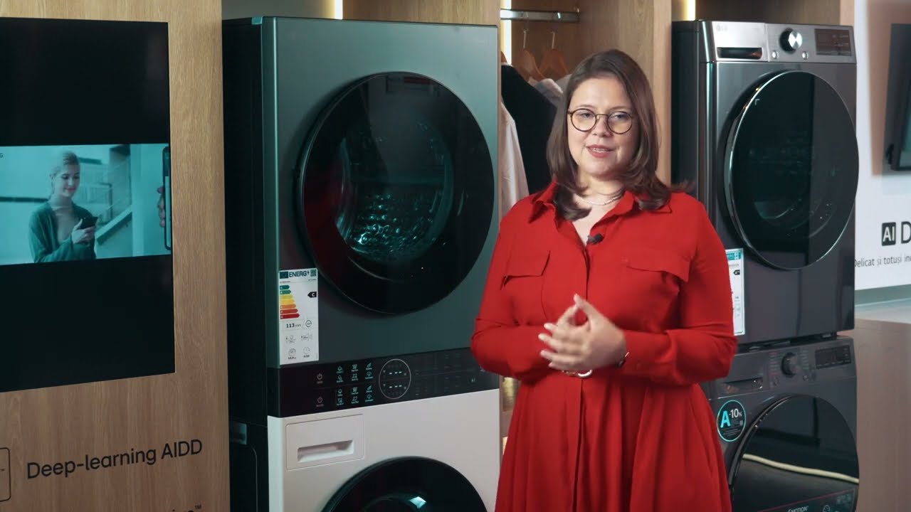 LG WashTower™ - soluția inteligentă pentru casa ta