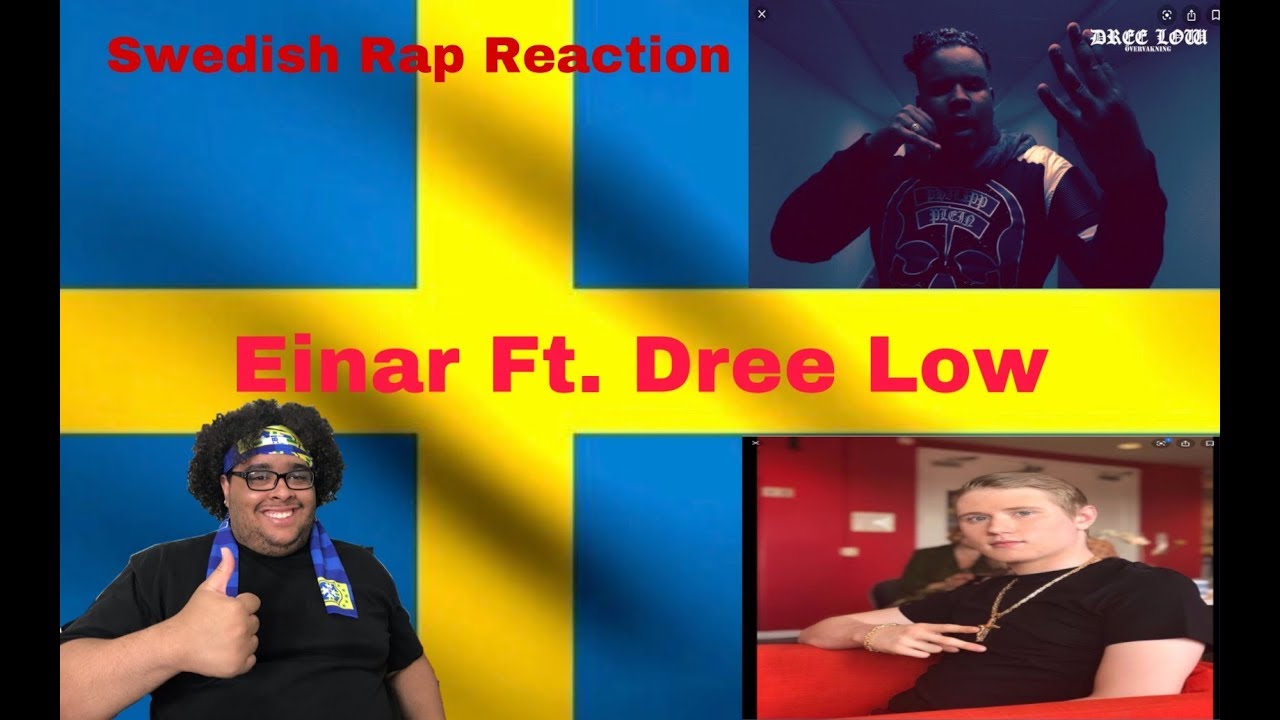 Reaction To Swedish Rap - Einár X Dree Low - Min Nivå