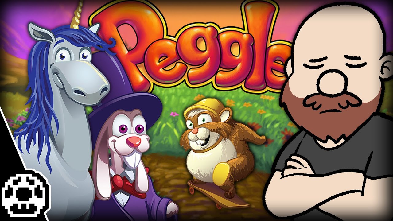 Buben spielen Peggle.