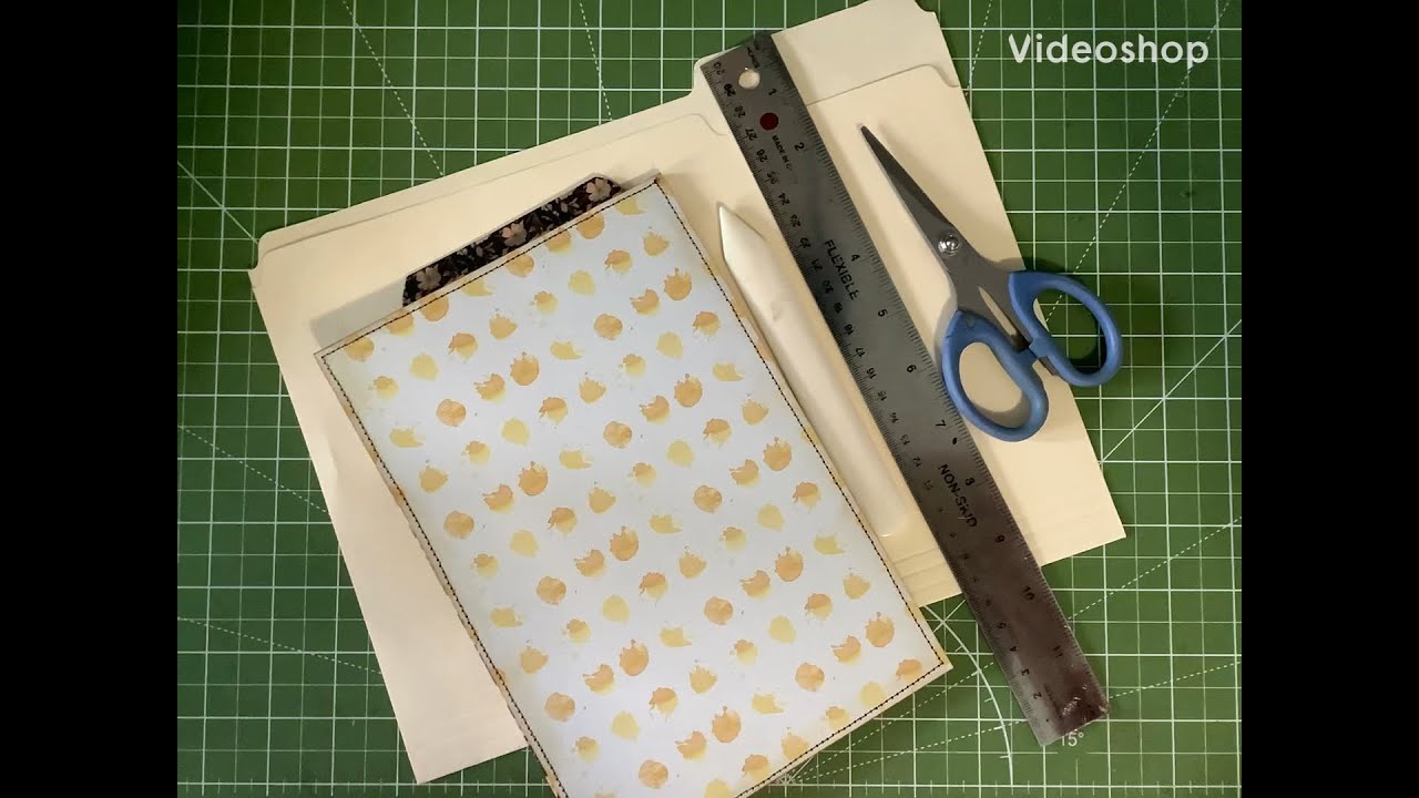 File Folder Junk Journal Tutorial, Part 1