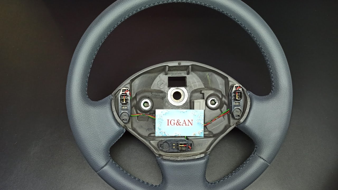 Перетягиваем руль АВТО Renault. Секреты перетяжки !