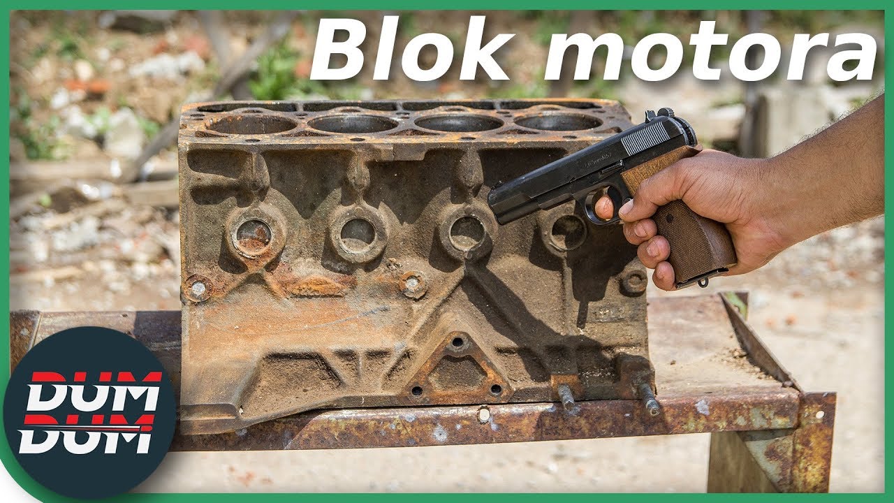 Koji kalibar može da probije blok motora?