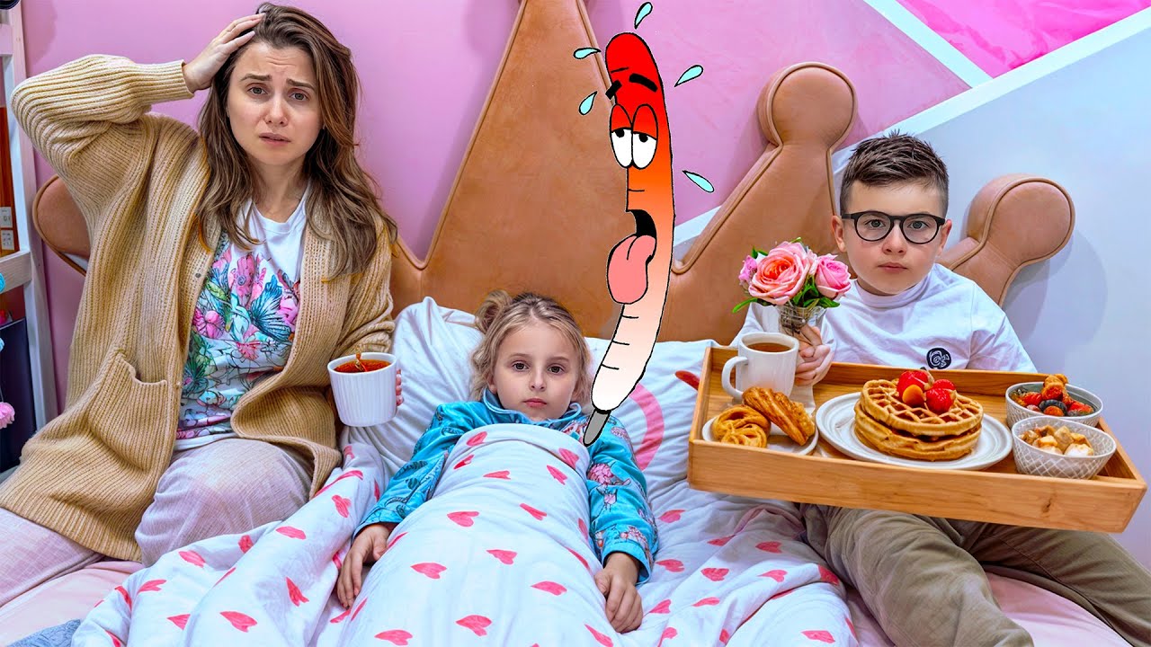 Ariana s-a imbolnavit si este capricioasa 🤒