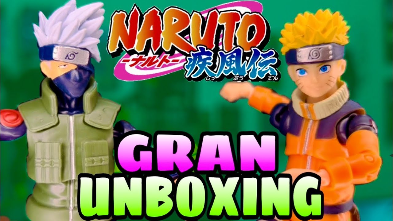 Abriendo las nuevas figuras de NARUTO !!