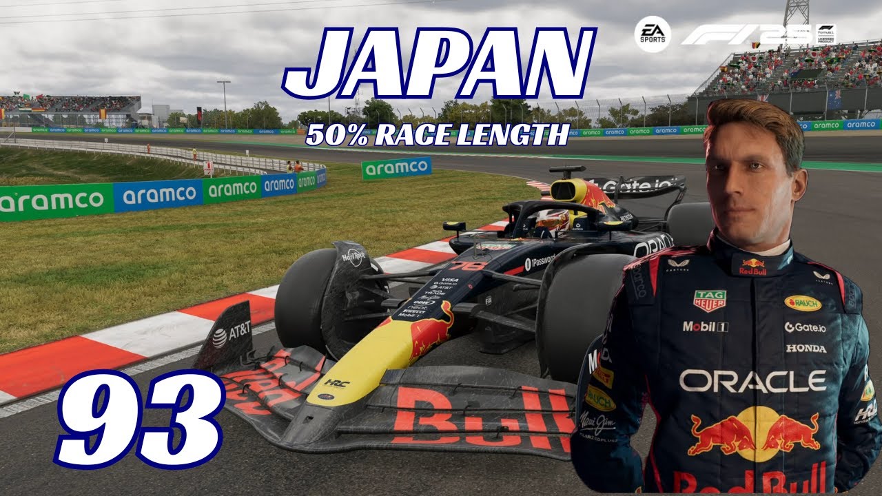 F1 25 | 50% RACE LENGTH | DRIVER CAREER MODE PART 93: JAPANESE GRAND PRIX