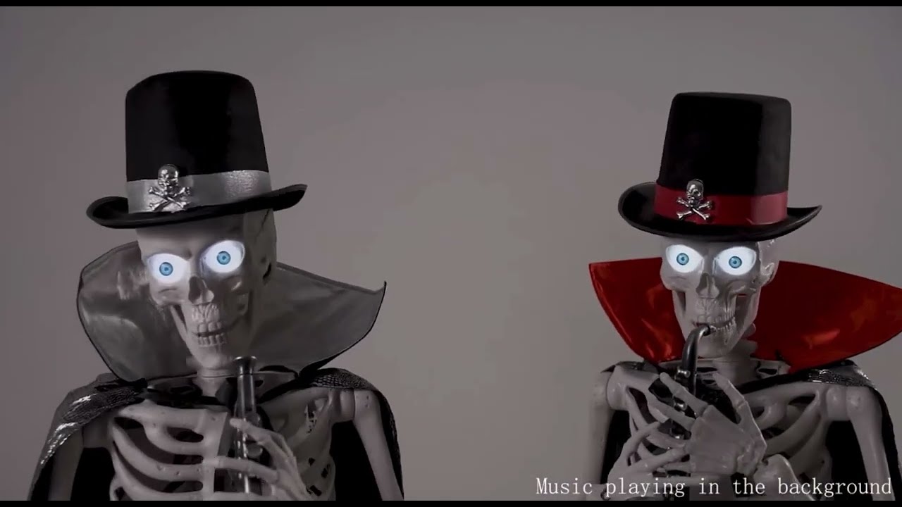 Sam’s Club Halloween 2023 musical Skeleton band website video