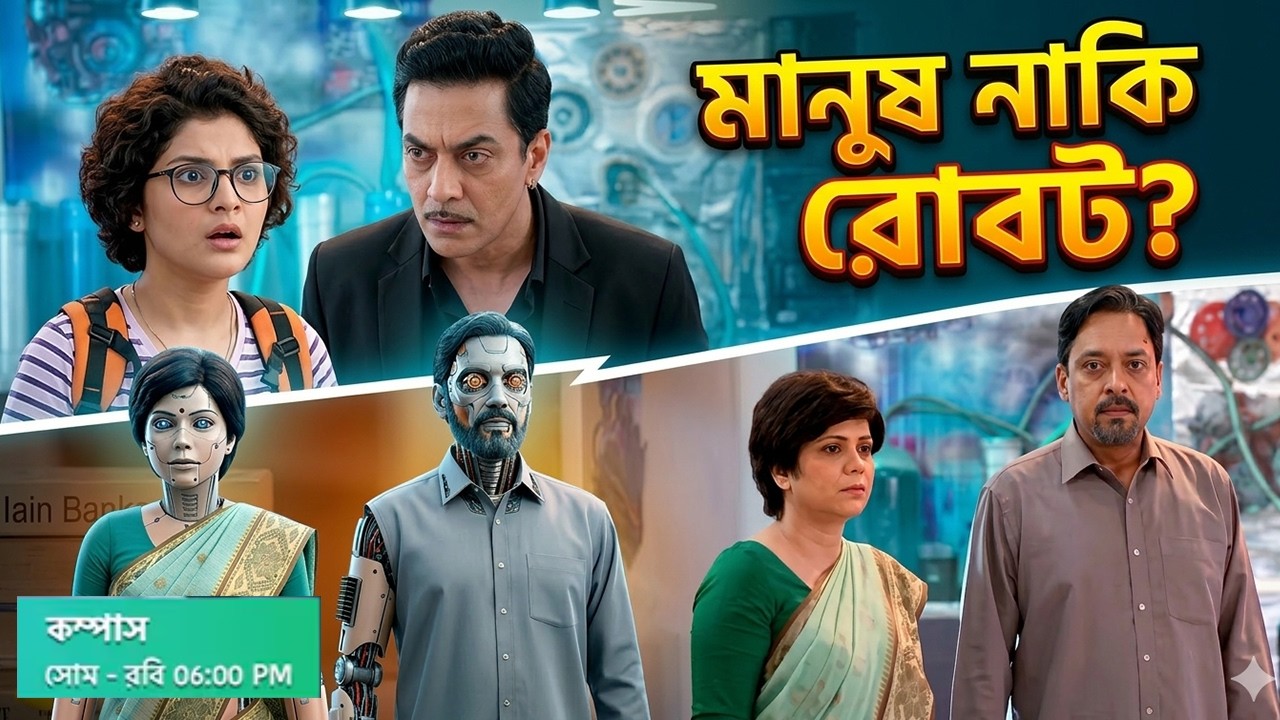 জ্যান্ত মানুষ এখন সিলিকন রোবট? 😱 জিতের চোখের সামনেই সব শেষ! | Compass Today Episode