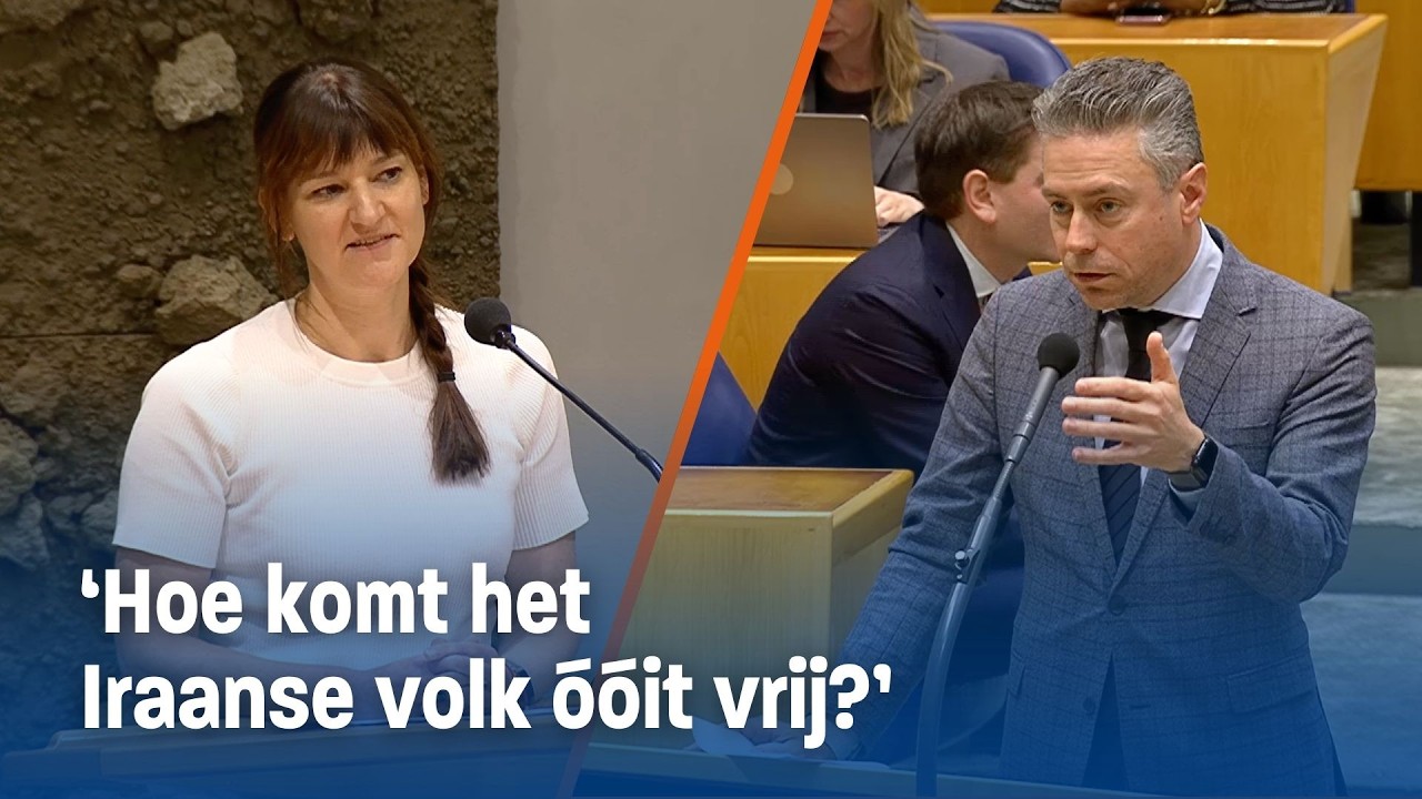 'Moeten ze met blote handen het regime te lijf!?' - SGP vs SP over Iran