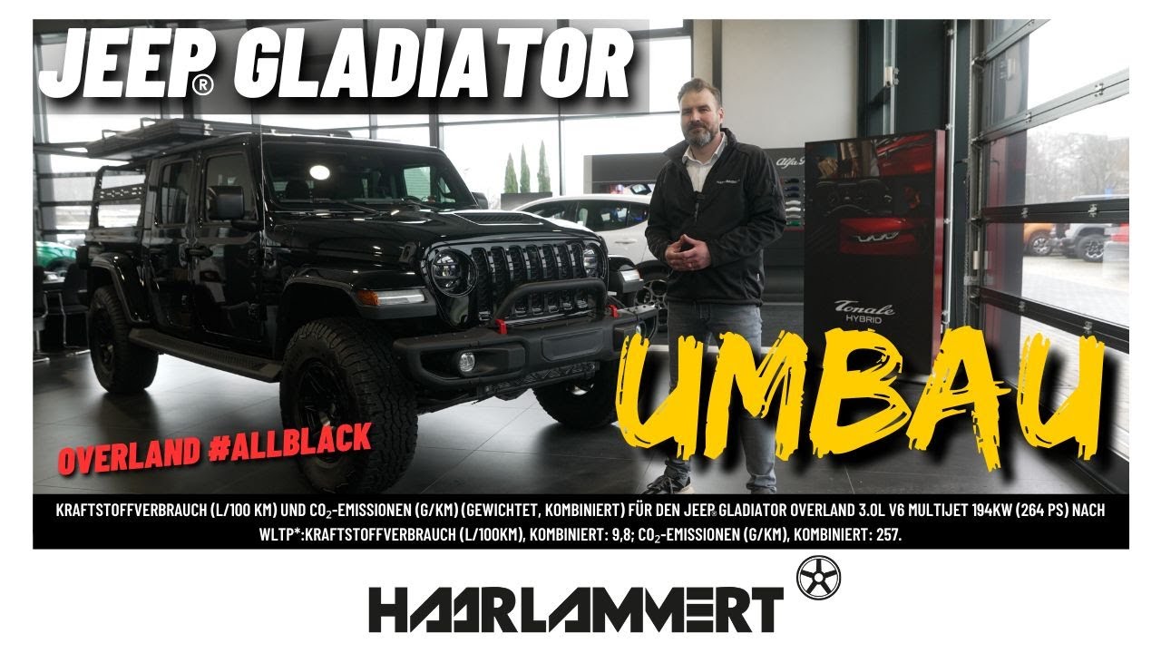Jeep Gladiator Overland | Umbau | Haarlammert