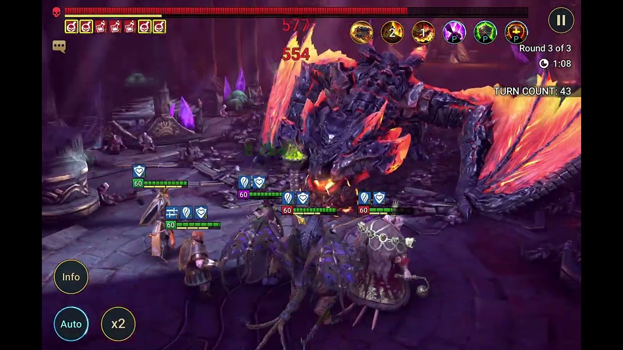 Doom Tower  Hard - Floor 60 - Magma Dragon