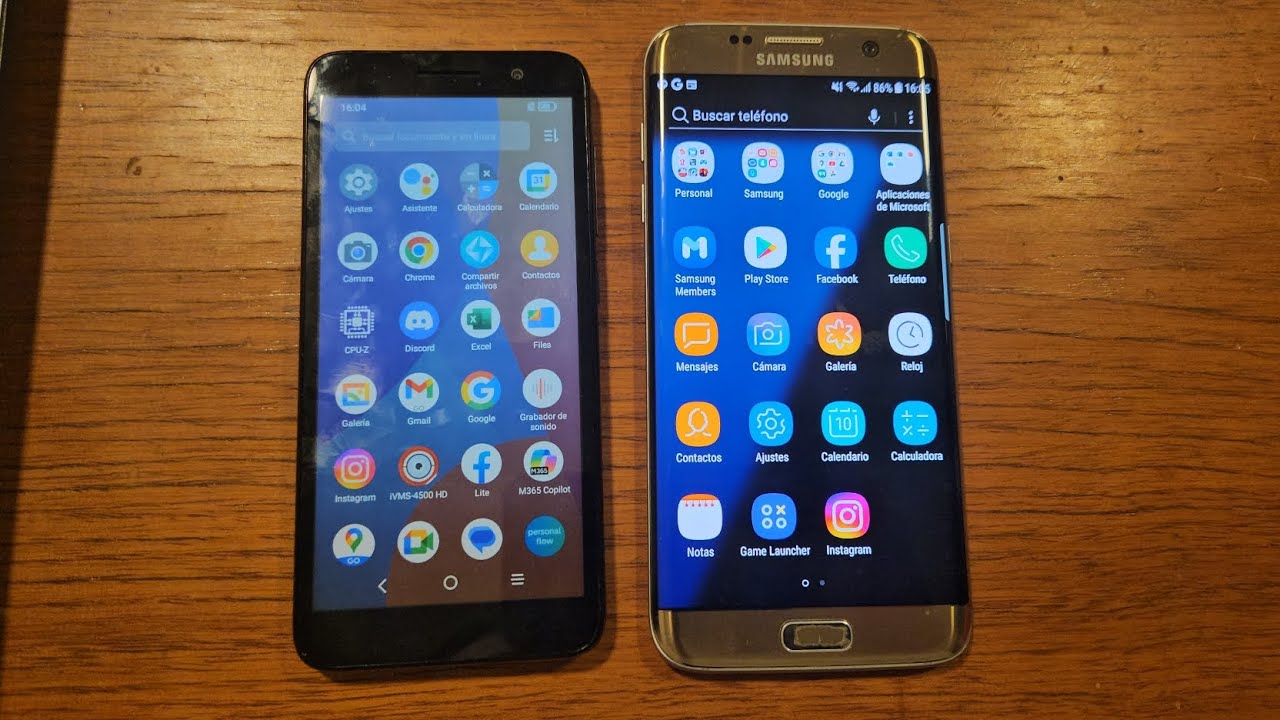 Samsung Galaxy S7 Edge vs Alcatel 1 (2021) [COMPARATIVA 2025]