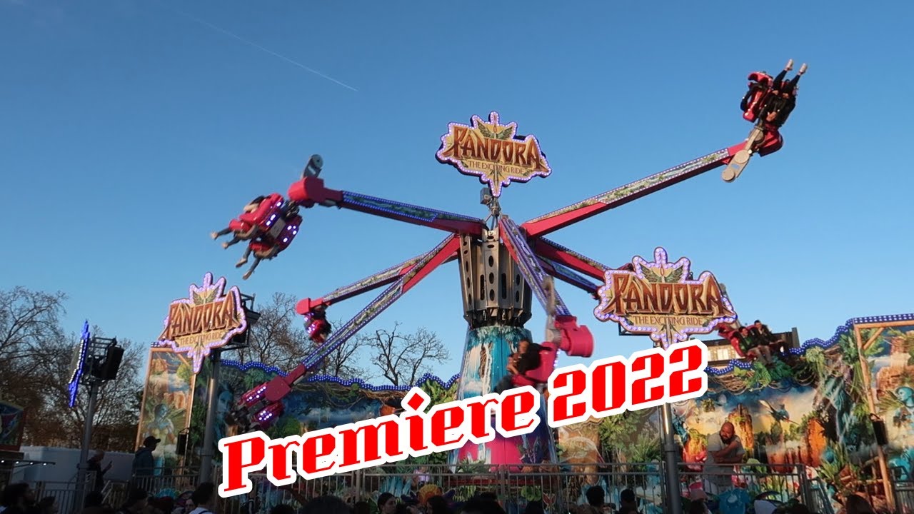 Pandora (The Exciting Ride) - Denies/Kipp Neuheit (Offride) Video vom Kölner Frühjahrsvolksfest 2022