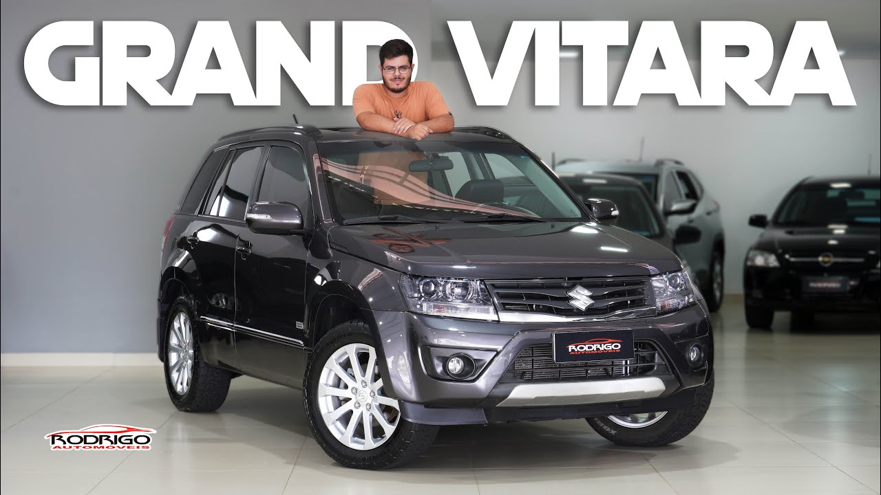 Raro SUZUKI GRAND VITARA 4WD 2015 à venda na Rodrigo! SUV JAPONÊS RAIZ com TRAÇÃO 4X4 e PREÇO BAIXO!