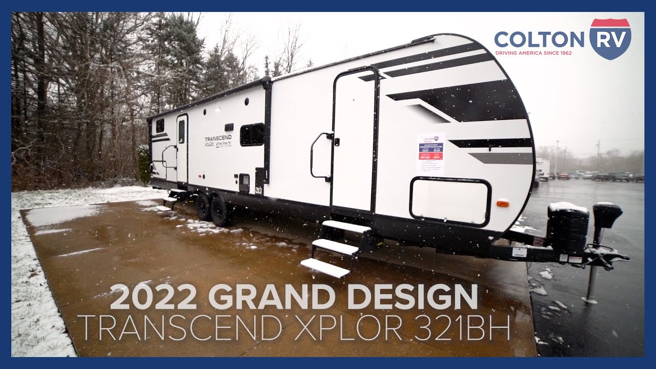 Tour the 2022 Grand Design Transcend Xplor 321BH Travel Trailer