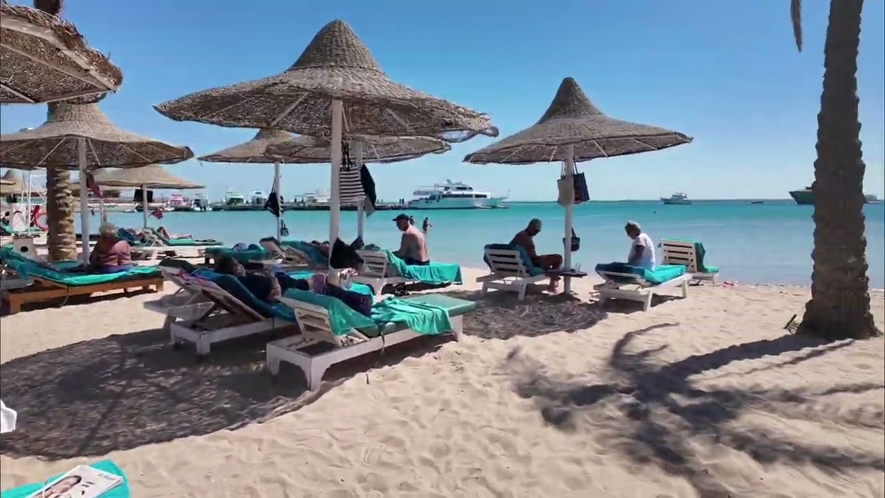 Курорт Giftun Azur Resorts, Хургада, Египет, март 2026 года.