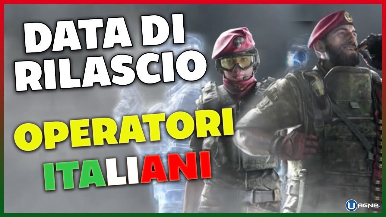 DATA DI RILASCIO OPERATORI ITALIANI ALIBI E MAESTRO - Rainbow Six Siege