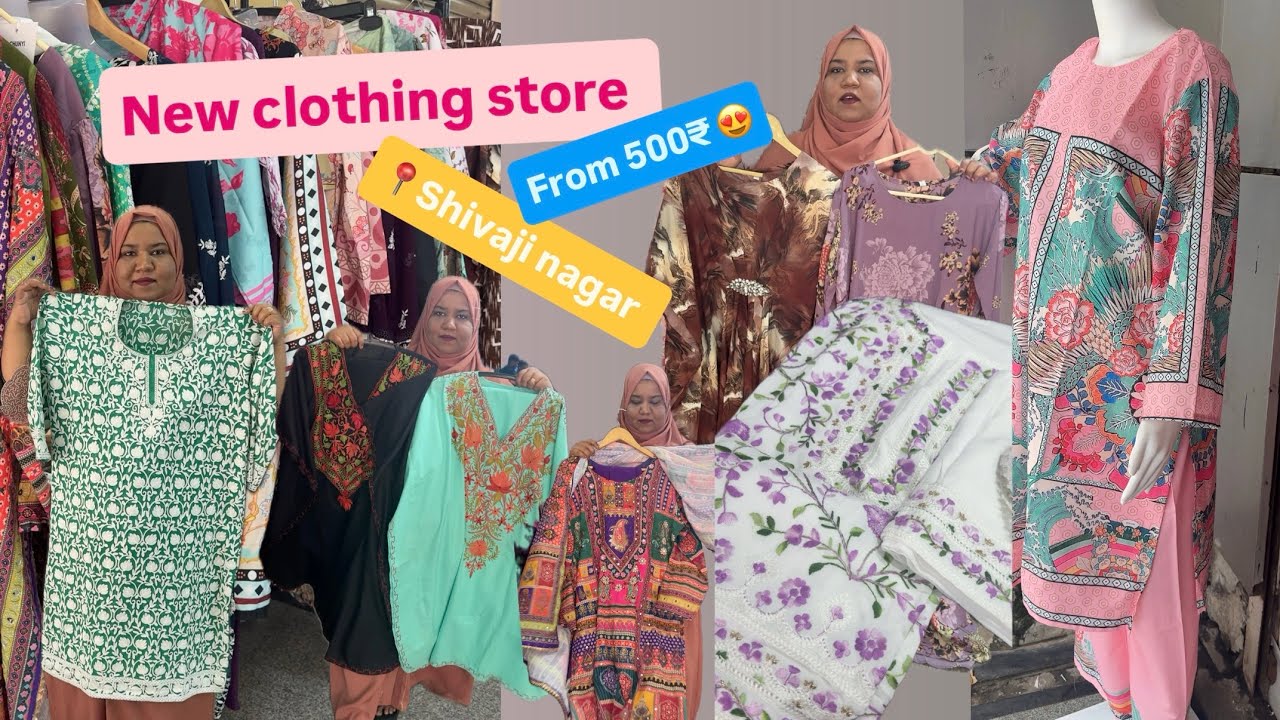 New clothing store in Shivaji Nagar Bangalore 