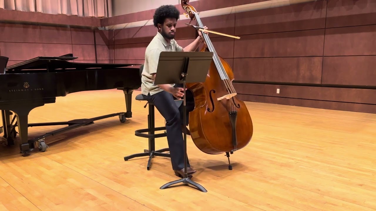 2nd Semester Double Bass Jury - Michael Scott
