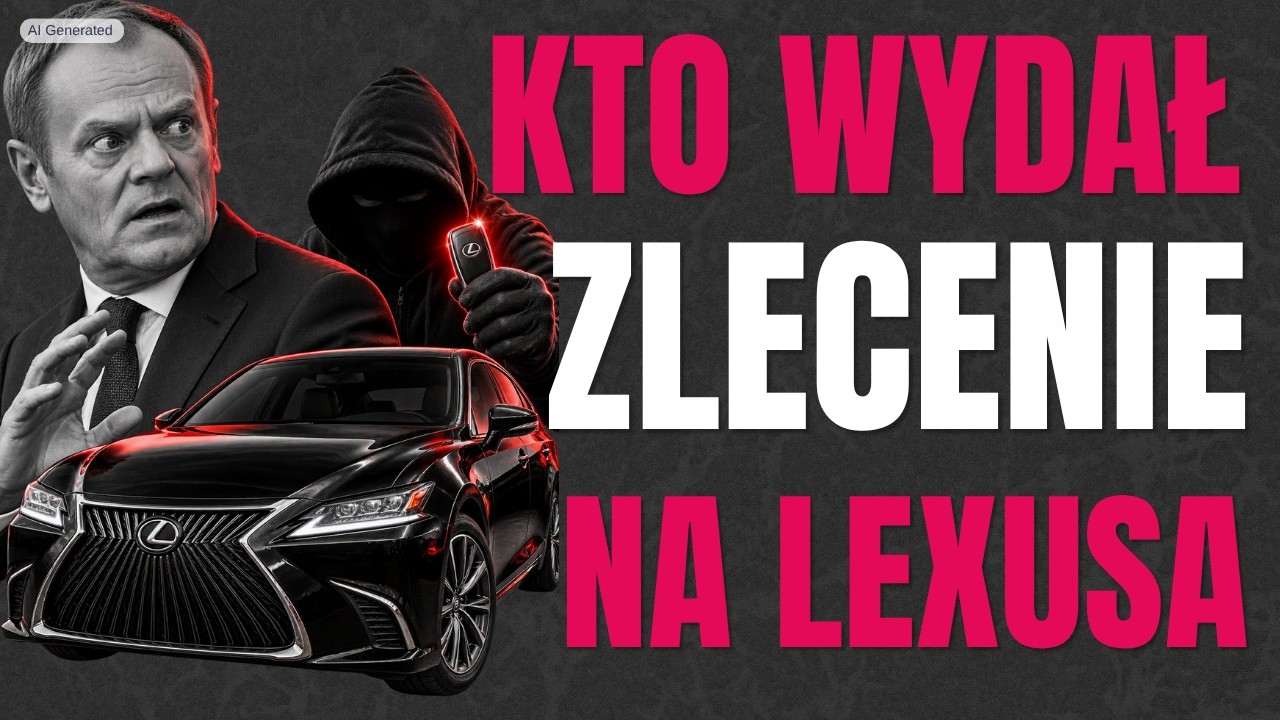 Kto wydał zlecenie na lexusa Premiera Tuska/Z BAŃKI | Tomasz Szwejgiert