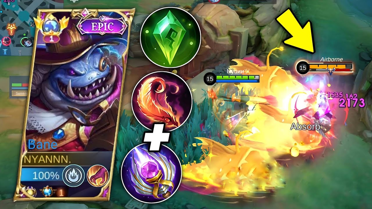 2025 BANE BEST 1 HIT BUILD! (100% BROKEN) - MLBB