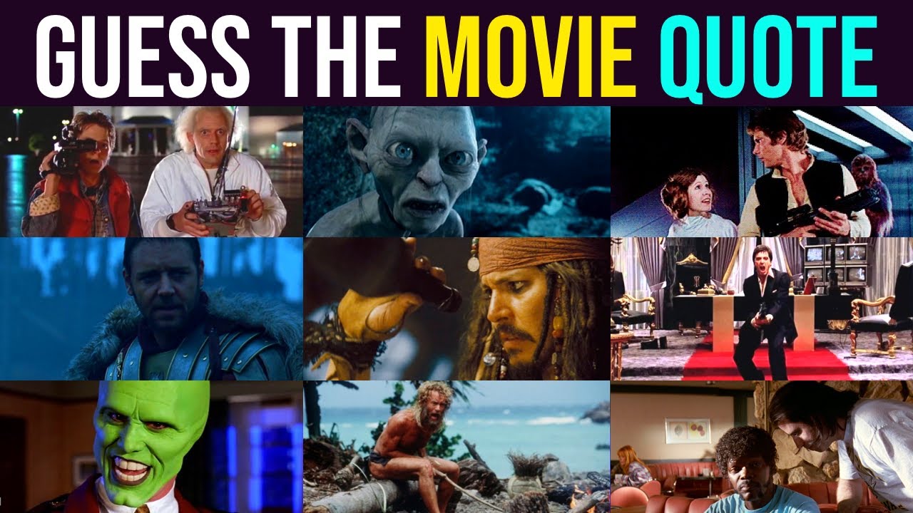 Guess the Movie by the Quote | Movie Dialogue Quiz Challenge 🎭