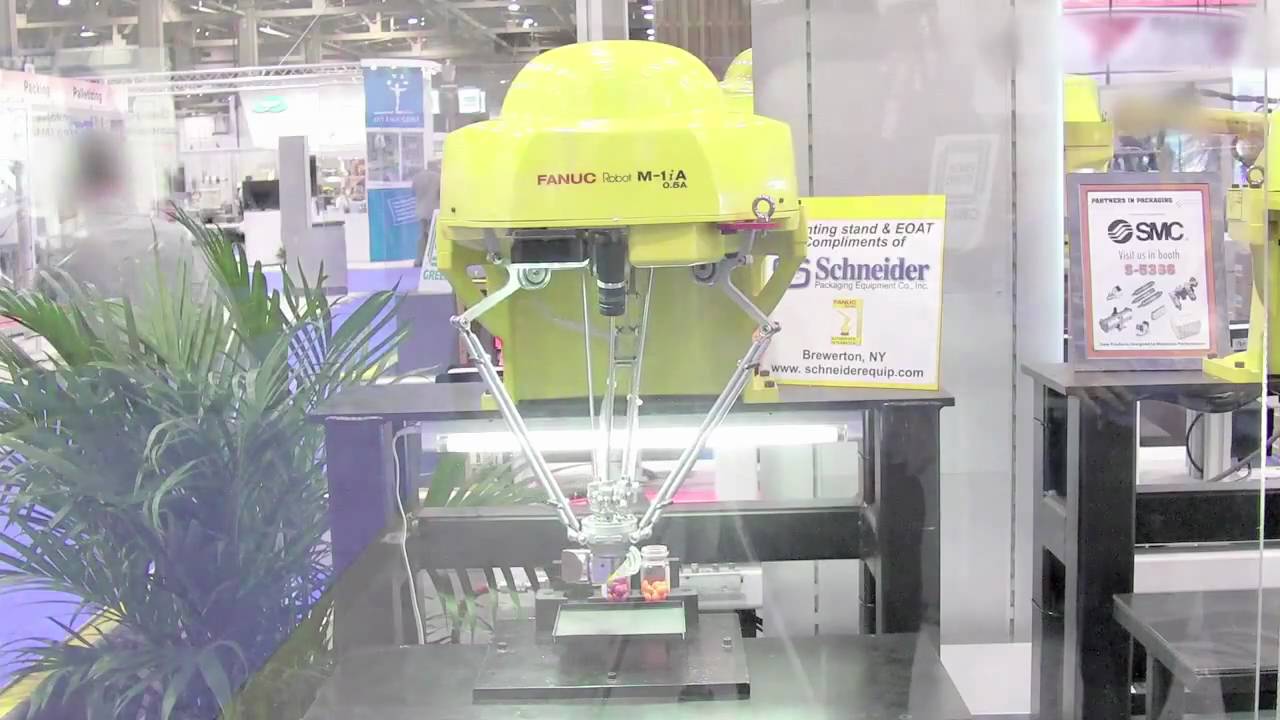 M-1iA High Speed Color Picking Robot - FANUC Robotics Industrial Automation