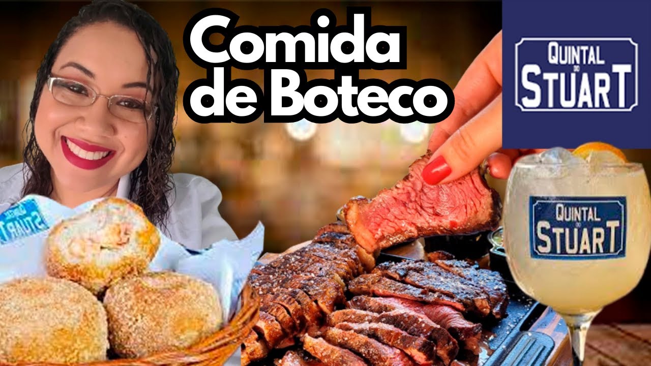 Comida de Boteco e Carne na Brasa no Quintal do Stuart │Vale a Pena?