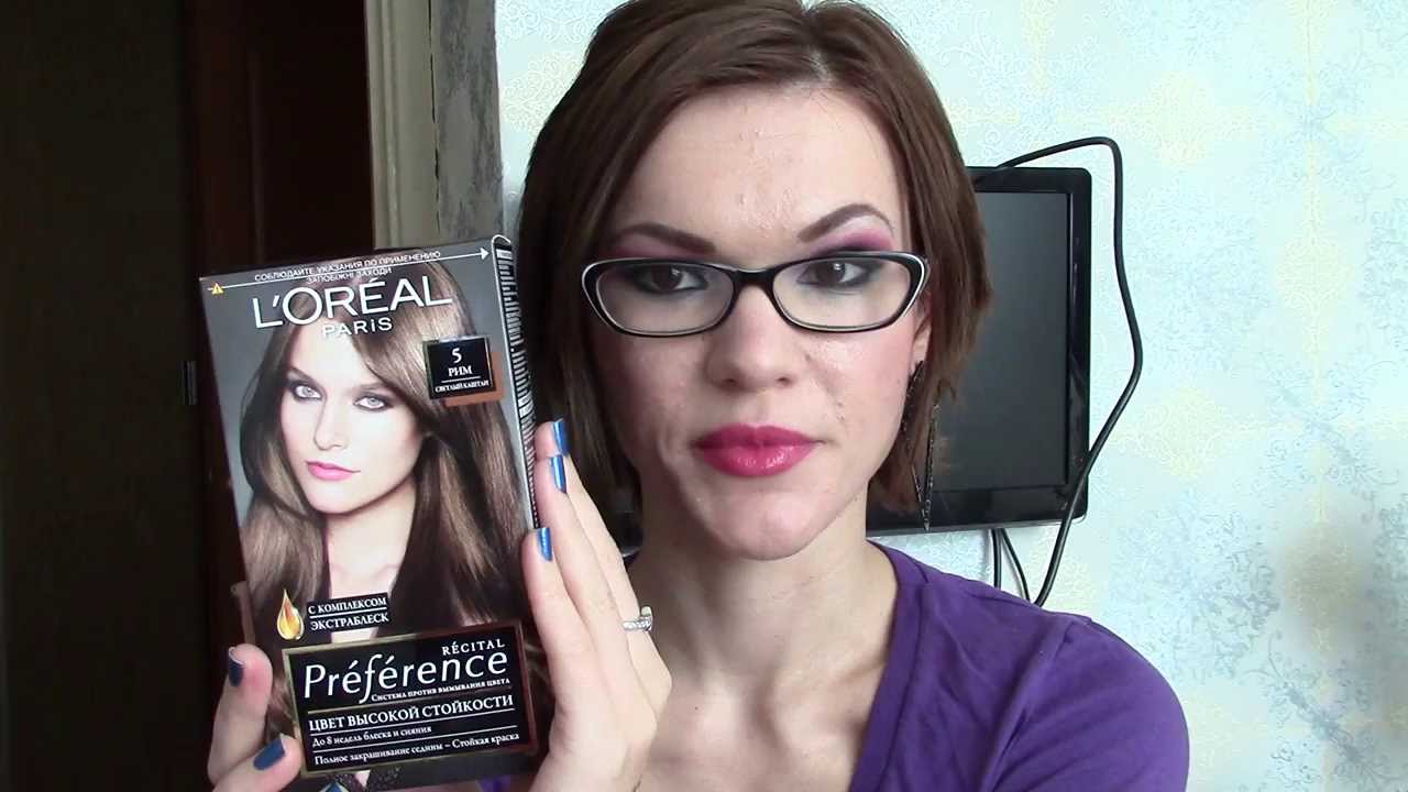 Обзор на краску Loreal Preference оттенка Рим