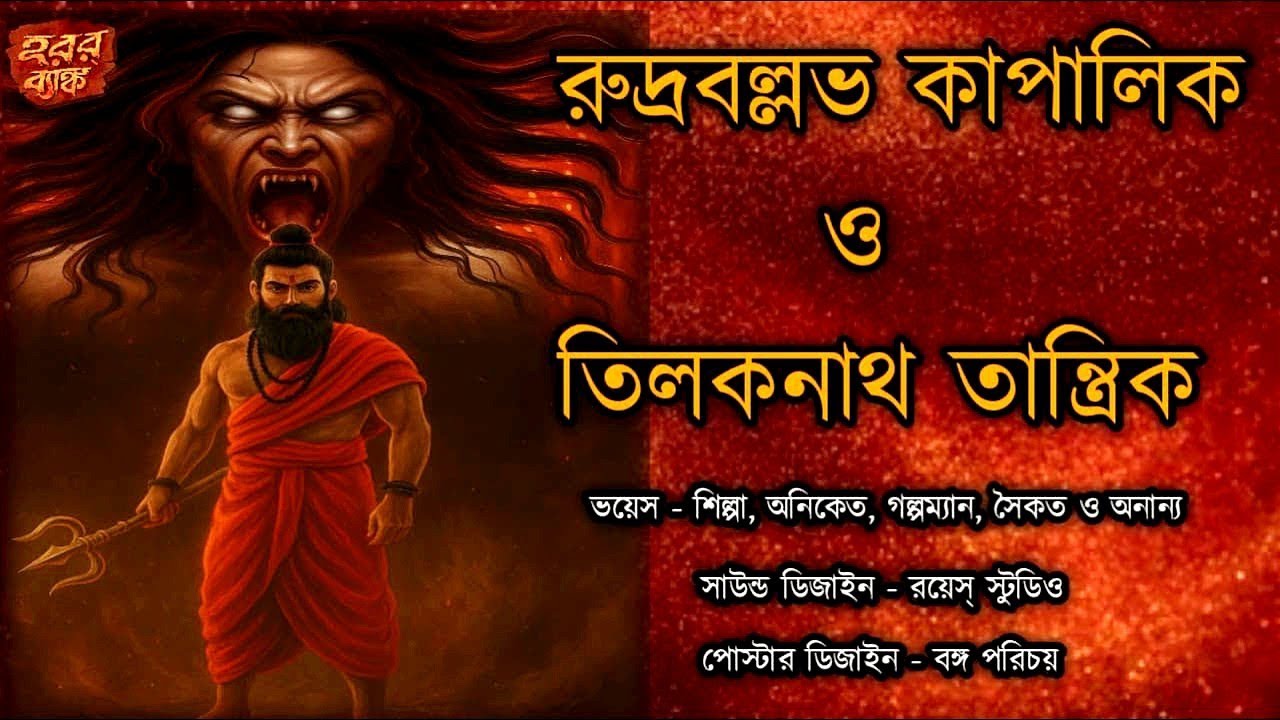 রুদ্রবল্লভ কাপালিক ও তিলকনাথ তান্ত্রিক |EP6S1 |Taranath Tantrik type story |Sunday Suspense like