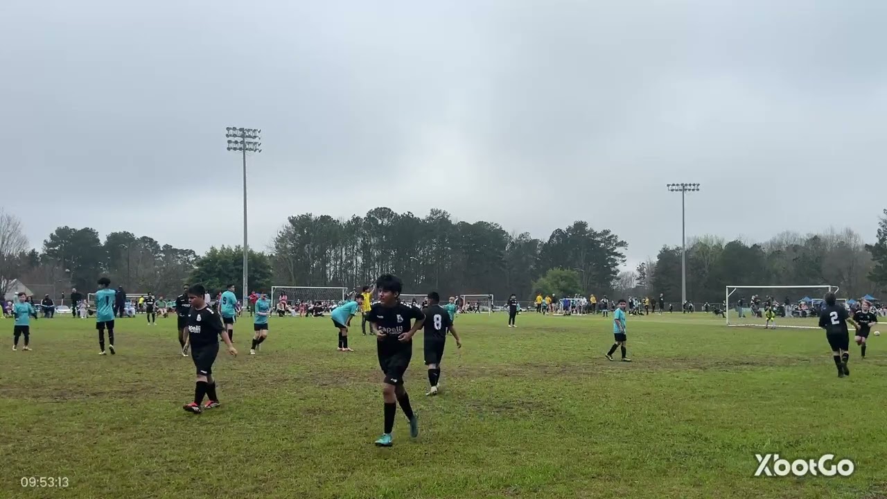 U12 Rec Soccer 2nd half of 1st Spring Season game 
